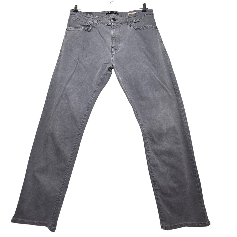 Mavi Zach Straight Leg Gray Jeans Size 38x29